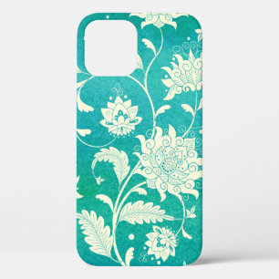Seamless background. Imitation of chinese porcelai iPhone 12 Case