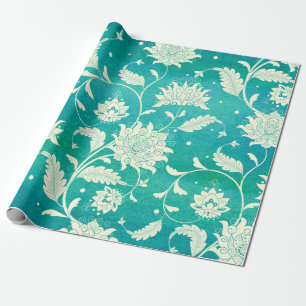 Seamless background. Imitation of chinese porcelai Wrapping Paper