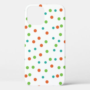 Seamless Background with polka dot pattern. Polka iPhone 12 Case