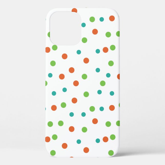 Seamless Background with polka dot pattern. Polka  Case-Mate iPhone Case (Back)