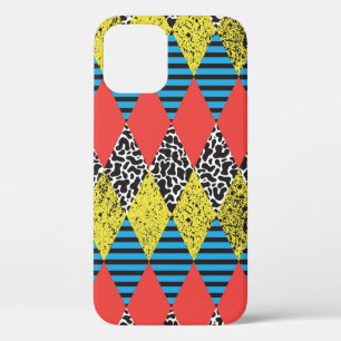 Seamless background with rhombus iPhone 12 case