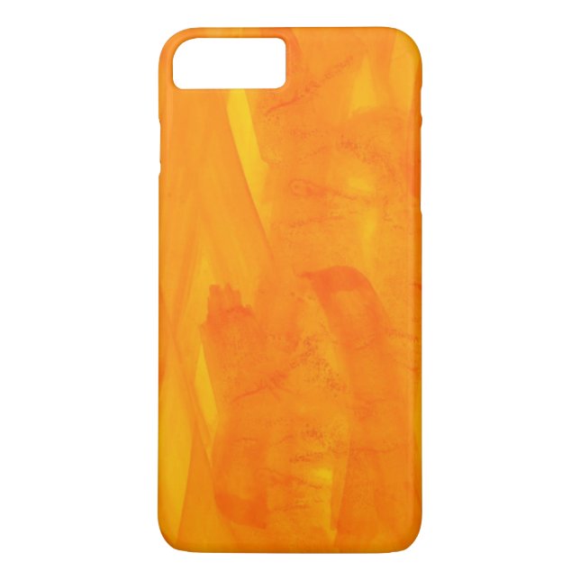 Seamless Background Yellow Abstract Watercolor Case-Mate iPhone Case (Back)
