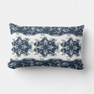 Seamless baroque pattern 7 lumbar pillow