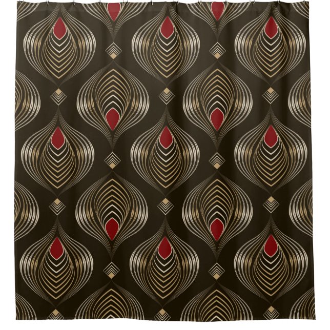 Seamless beautiful antique bronze pattern vintage  (Front)