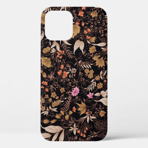 Seamless beautiful paisley floral pattern iPhone 12 case