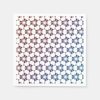 Seamless beautiful pattern party napkin