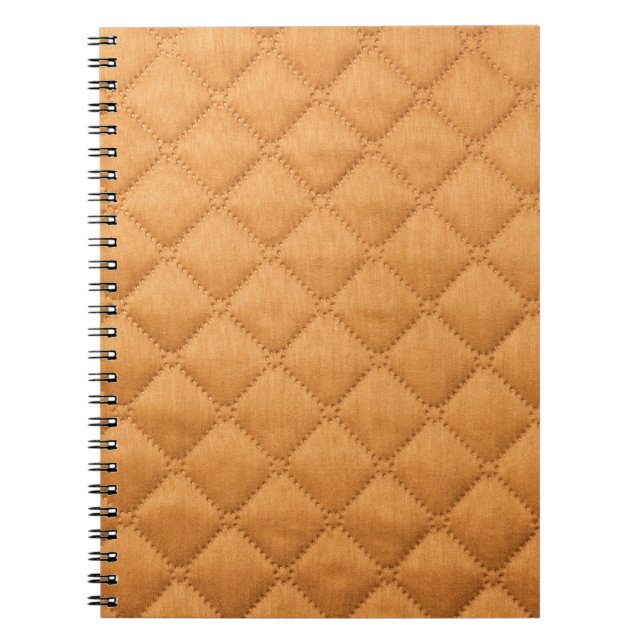 Seamless beige background of square shape, texture notebook (Front)