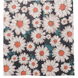 Seamless Blossom Daisy Flower Pattern