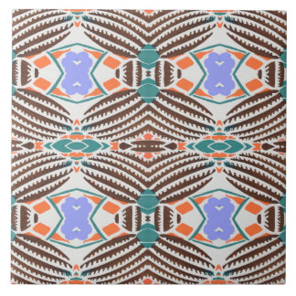 Seamless Brown Orange Repeating Pattern #9 Tile