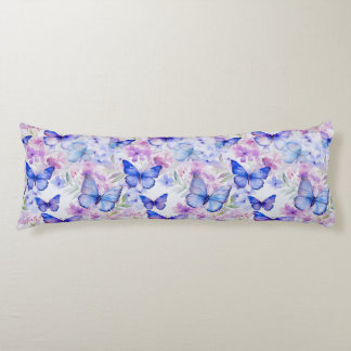 Seamless butterfly pattern Body cushion 