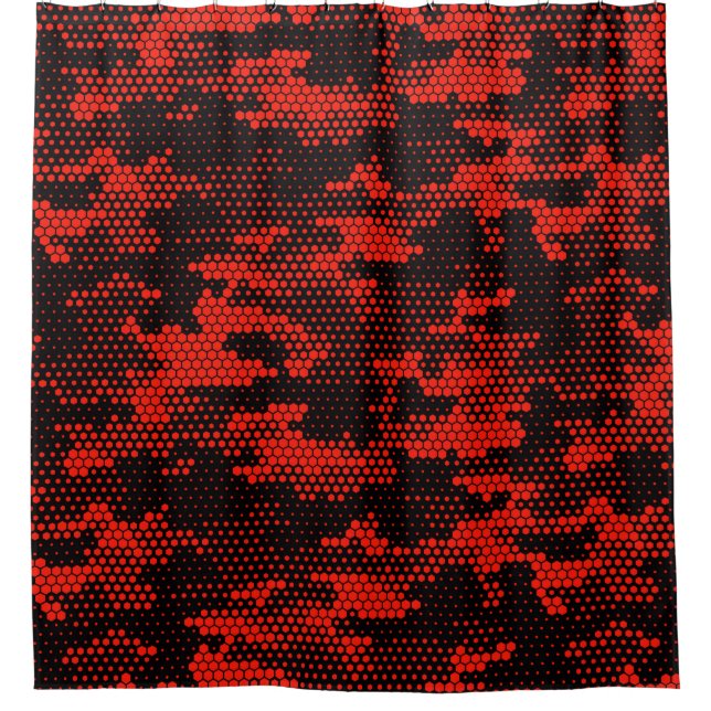 Seamless camouflage pattern. Repeating digital dot (Front)