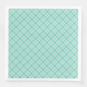 Seamless chequered pattern print napkin