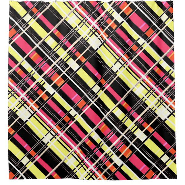 Seamless chequered plaid abstract squares geometri (Front)
