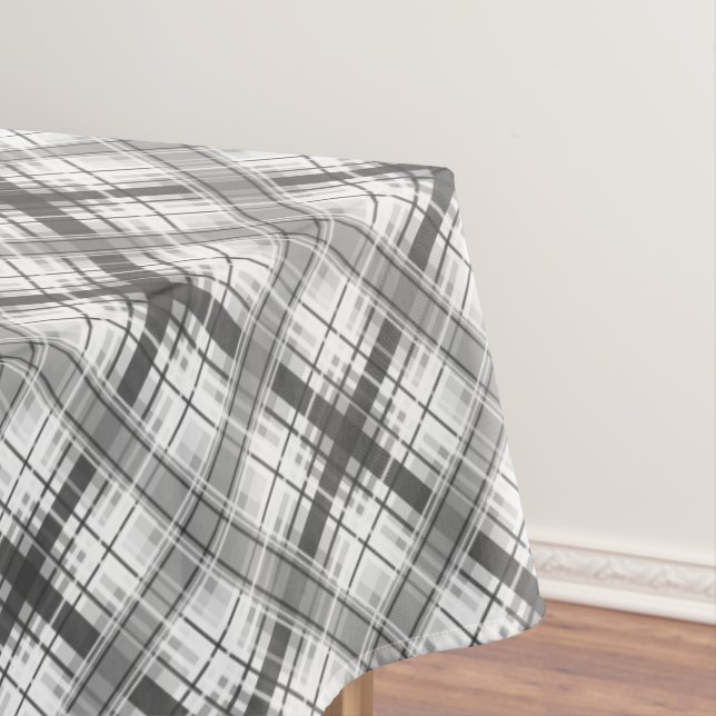 Seamless chequered plaid lined abstract pattern be tablecloth (In Situ)