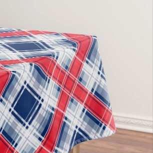 Seamless chequered plaid lined abstract pattern bl tablecloth