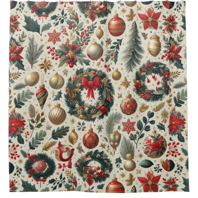 Seamless Christmas Decoration  (Front)