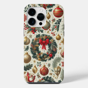 Seamless Christmas Decoration  iPhone 14 Pro Max Case