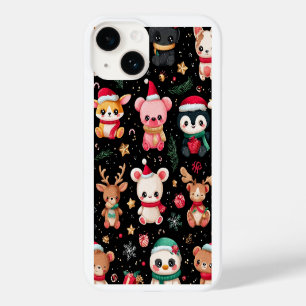Seamless Christmas pattern Case-Mate iPhone 14 Case