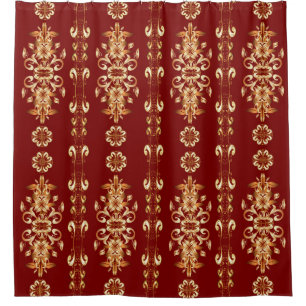 Seamless classic golden pattern. Golden pattern on