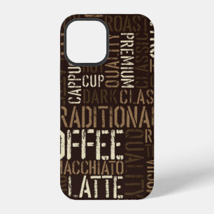 Seamless coffee experience pattern iPhone 12 case