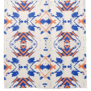 seamless colourful hipster pattern with geometric