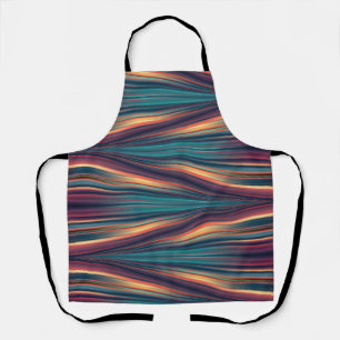 Seamless colours flow pattern on apron