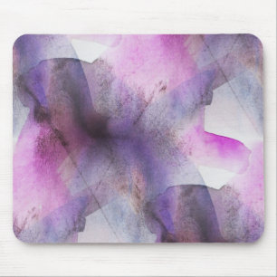 seamless cubism purple abstract art mouse pad