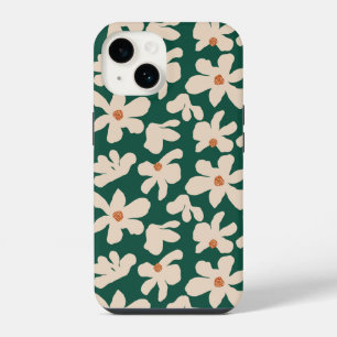 Seamless Daisy Floral pattern Phone Case