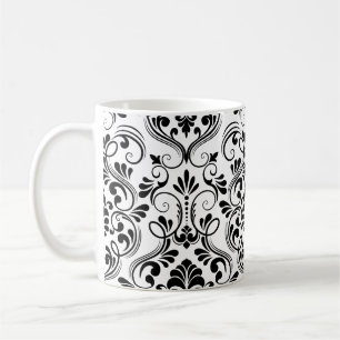 Seamless Damask Coffee Mug