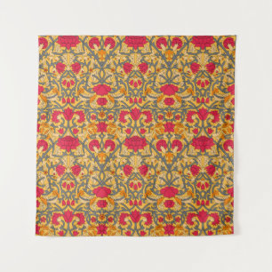 seamless damask paisley pattern tapestry
