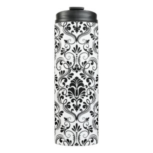 Seamless Damask Thermal Tumbler