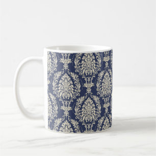 Seamless damask wallpaper. Seamless vintage patter Coffee Mug