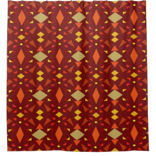 Seamless decorative geometric mosaic ornament patt