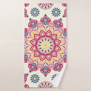 Seamless decorative pattern. Vintage. Oriental pat Bath Towel