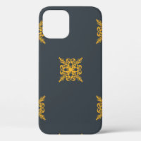 Seamless decorative vintage pattern with elegant o