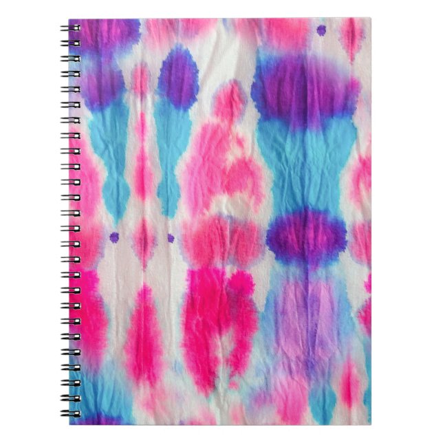 Seamless dirty art. Bright colourful colours. Cont Notebook (Front)
