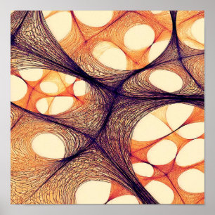 Seamless Electric Abstract Schematic Wallpaper Poster