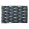 Seamless elegant geometric pattern. Blue Art Deco.
