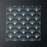 Seamless elegant geometric pattern. Blue Art Deco. Tapestry<br><div class="desc">Seamless elegant geometric pattern. Blue Art Deco.</div>