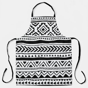 Seamless ethnic and tribal pattern. Handmade. Hori Apron