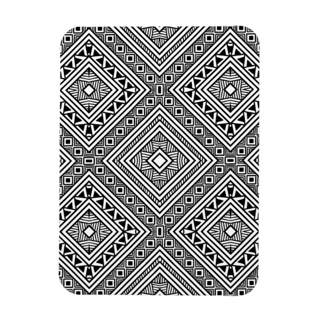 Seamless Ethnic Pattern Magnet (Vertical)