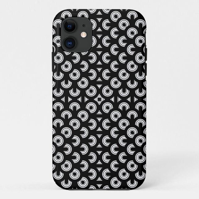 Seamless Fifties Abstract Art 2 Case-Mate iPhone Case (Back)