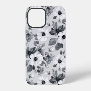 Seamless floral background with beautiful wildflow iPhone 12 case
