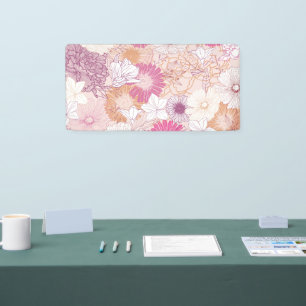 Seamless Floral  Banner
