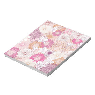 Seamless Floral Notepad