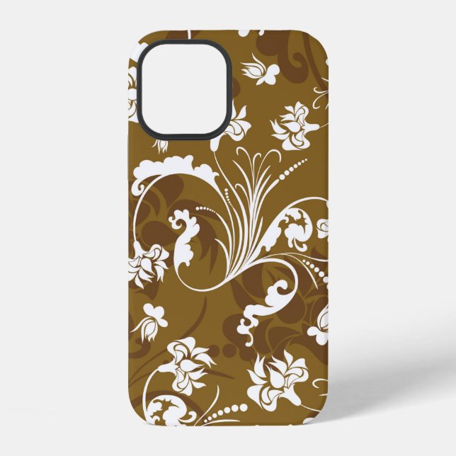 Seamless floral pattern. abstract,art,background,b iPhone case (Back)