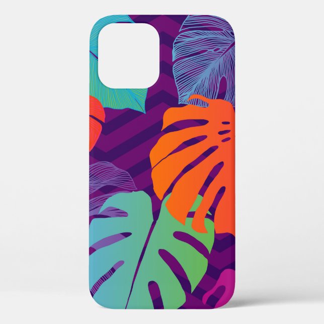 Seamless floral pattern from Tropical Monstera del Case-Mate iPhone Case (Back)