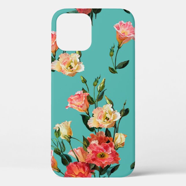 Seamless floral pattern in victorian style. Bouque Case-Mate iPhone Case (Back)