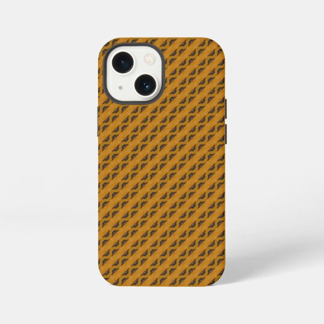 Seamless floral pattern iPhone case (Back)