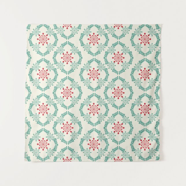 Seamless floral pattern of abstract flowers and le tapestry (Front)